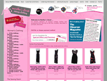 Tablet Screenshot of marthascloset.co.uk